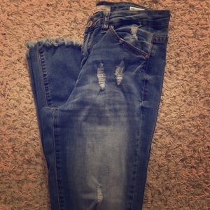 Kancan distressed jeans